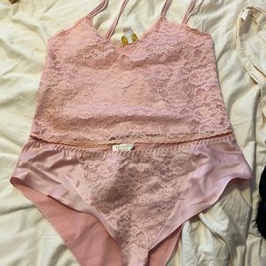 Pink sleep wear